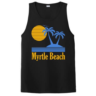 Myrtle Beach Summer Palm Tree PosiCharge Competitor Tank