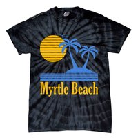 Myrtle Beach Summer Palm Tree Tie-Dye T-Shirt