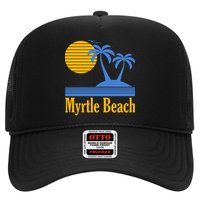 Myrtle Beach Summer Palm Tree Hat