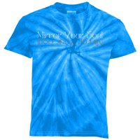 Mirror Your Soul Inspirational Cute Gift Kids Tie-Dye T-Shirt