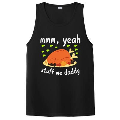 Mmm Yeah Stuff Me Daddy Thanksgiving Turkey PosiCharge Competitor Tank