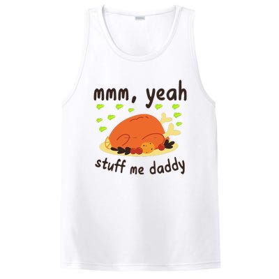 Mmm Yeah Stuff Me Daddy Thanksgiving Turkey PosiCharge Competitor Tank