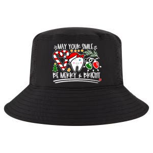 May Your Smile Be Merry Bright Christmas Holiday Season Cool Comfort Performance Bucket Hat