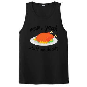 Mmm Yeah Stuff Me Daddy Thanksgiving Turkey PosiCharge Competitor Tank