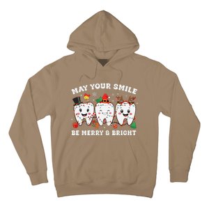 May Your Smile Be Merry And Bright Dental Dentist Merry Xmas Hoodie