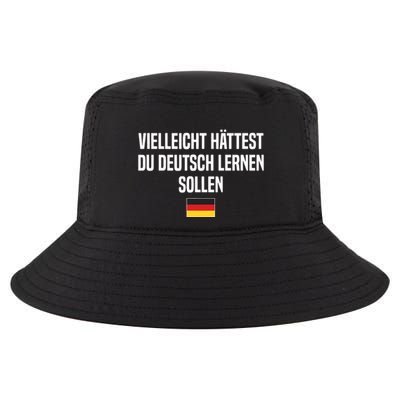 Maybe You Should Have Learned German Germany German Saying Cool Comfort Performance Bucket Hat