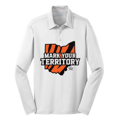 Mark Your Territory Silk Touch Performance Long Sleeve Polo