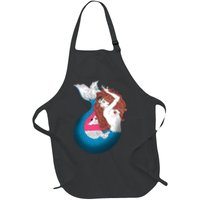 Mythical Abstract Mermaid Apron