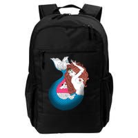 Mythical Abstract Mermaid Backpack
