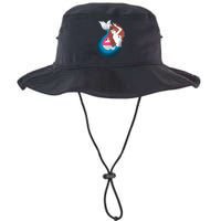 Mythical Abstract Mermaid Bucket Hat
