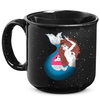 Mythical Abstract Mermaid 15oz Campfire Ceramic Mug