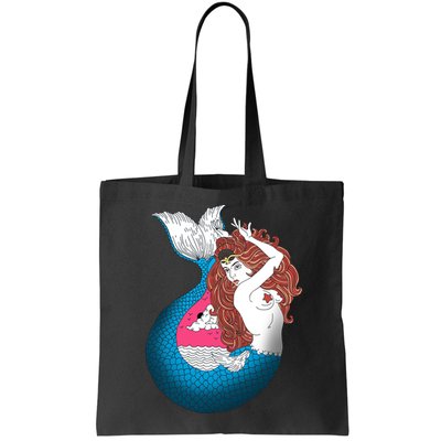 Mythical Abstract Mermaid Bag