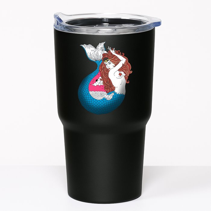 Mythical Abstract Mermaid Tumbler
