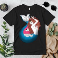 Mythical Abstract Mermaid Premium T-Shirt
