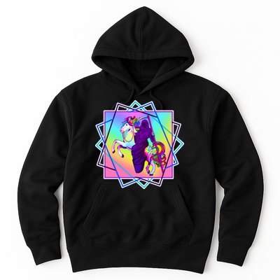 Mythical Reaper Colorful Unicorn Hoodie