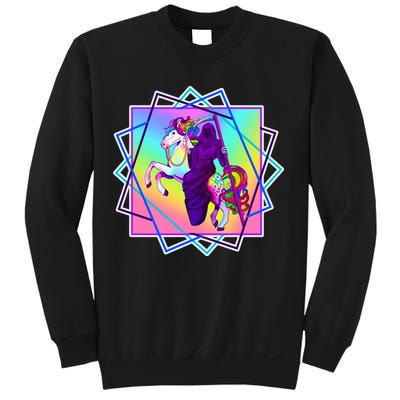 Mythical Reaper Colorful Unicorn Sweatshirt