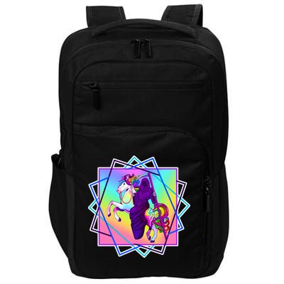 Mythical Reaper Colorful Unicorn Impact Tech Backpack