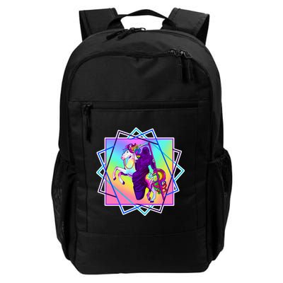 Mythical Reaper Colorful Unicorn Backpack