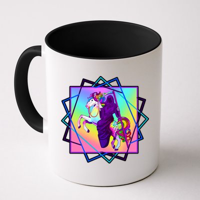 Mythical Reaper Colorful Unicorn Mug