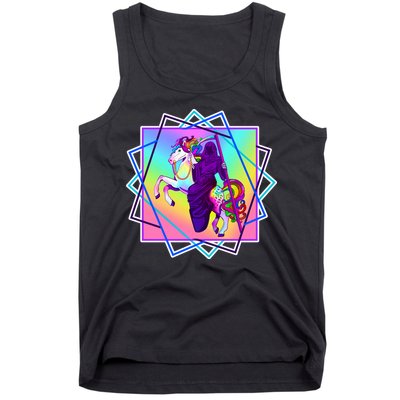 Mythical Reaper Colorful Unicorn Tank Top