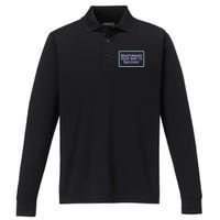 Masturbate Your Way To Success Performance Long Sleeve Polo