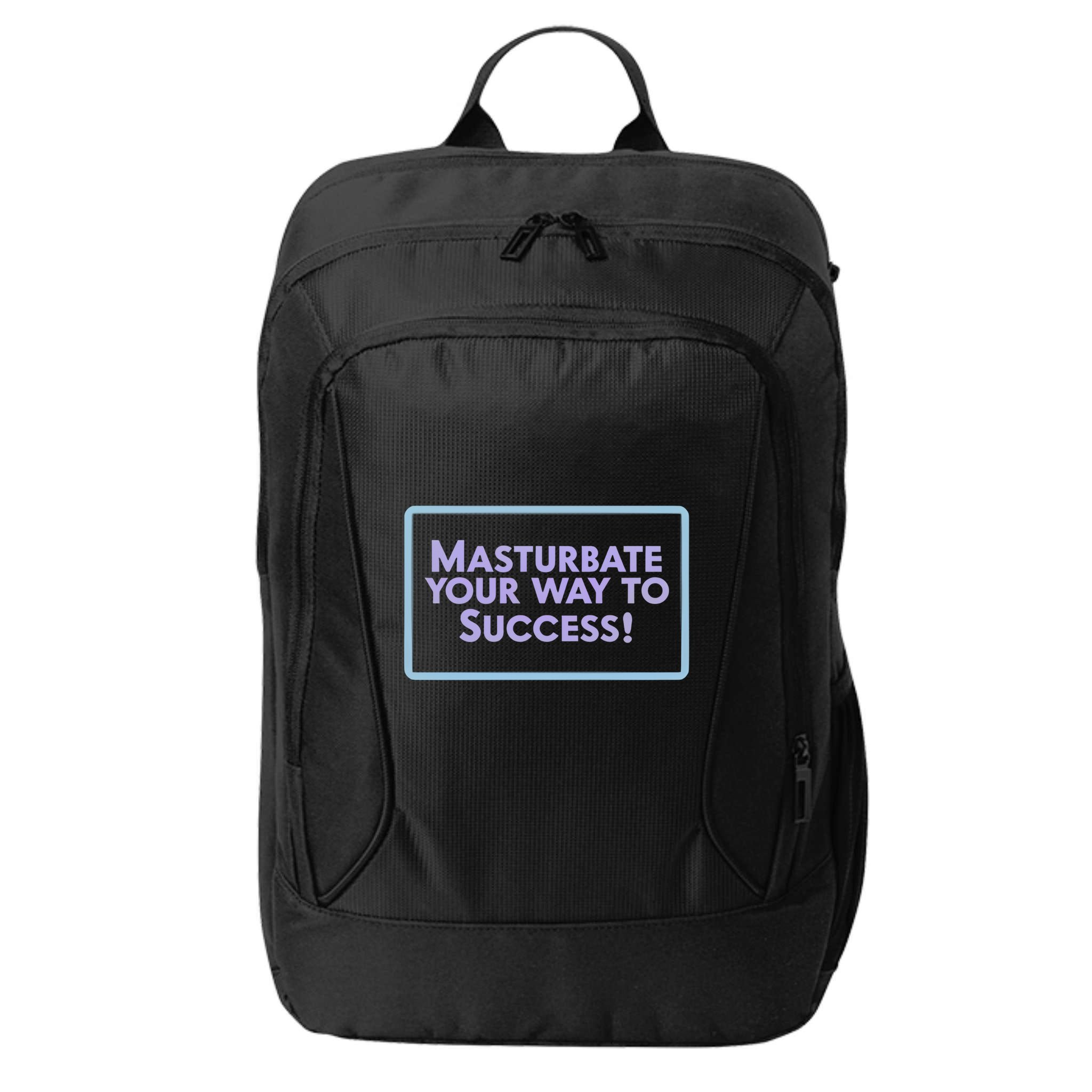 Masturbate Your Way To Success City Backpack