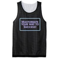 Masturbate Your Way To Success Mesh Reversible Basketball Jersey Tank