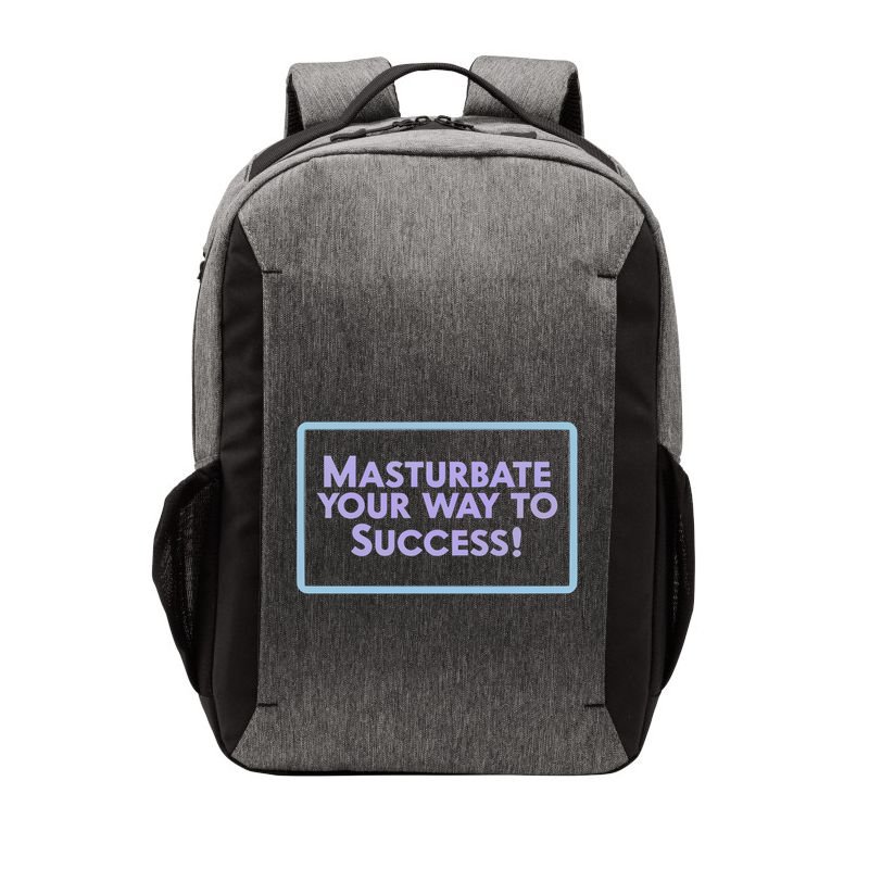 Masturbate Your Way To Success Vector Backpack