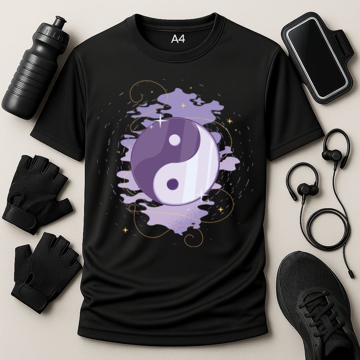 Mystic Yin Yang Cooling Performance Crew T-Shirt