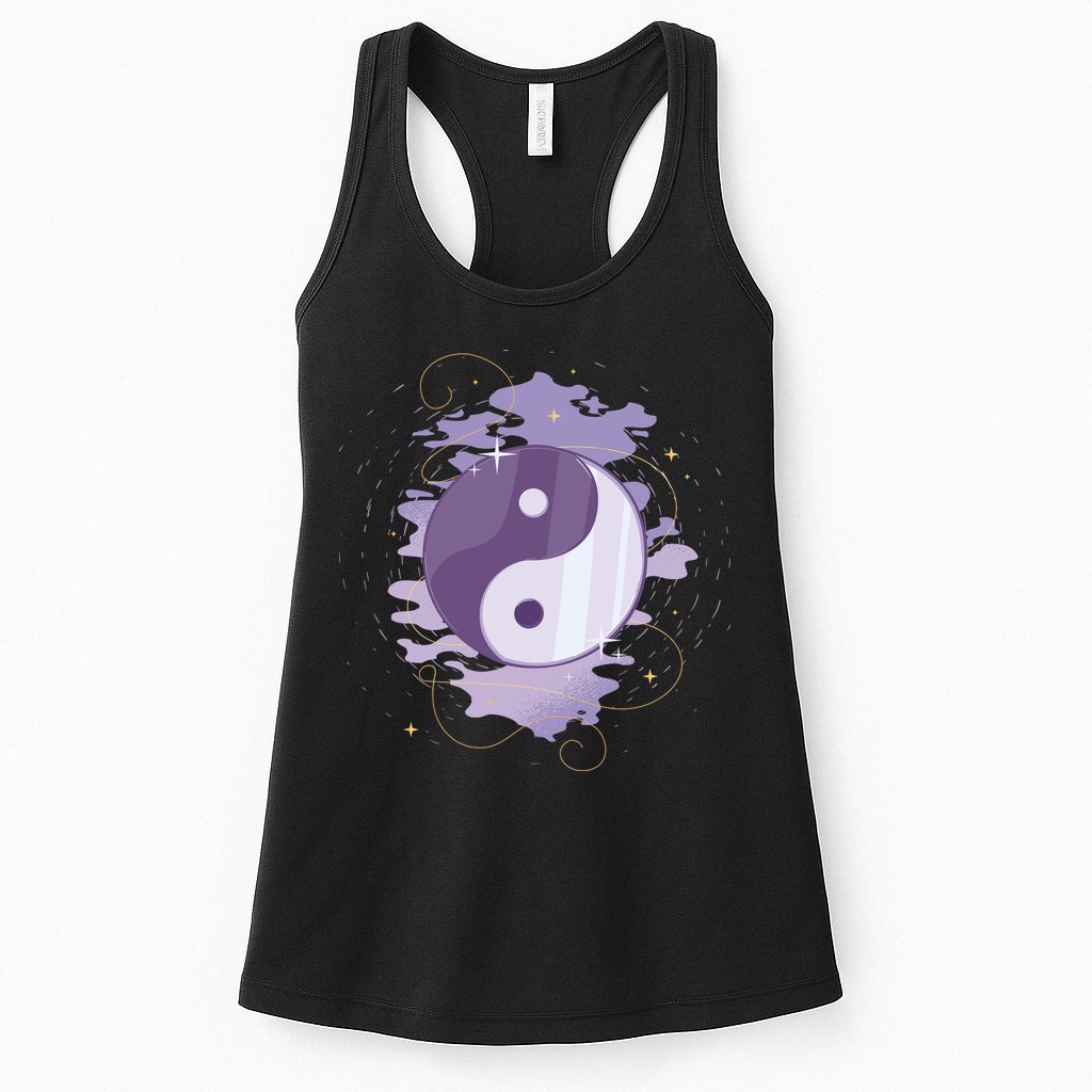 Mystic Yin Yang Womens Tank Top