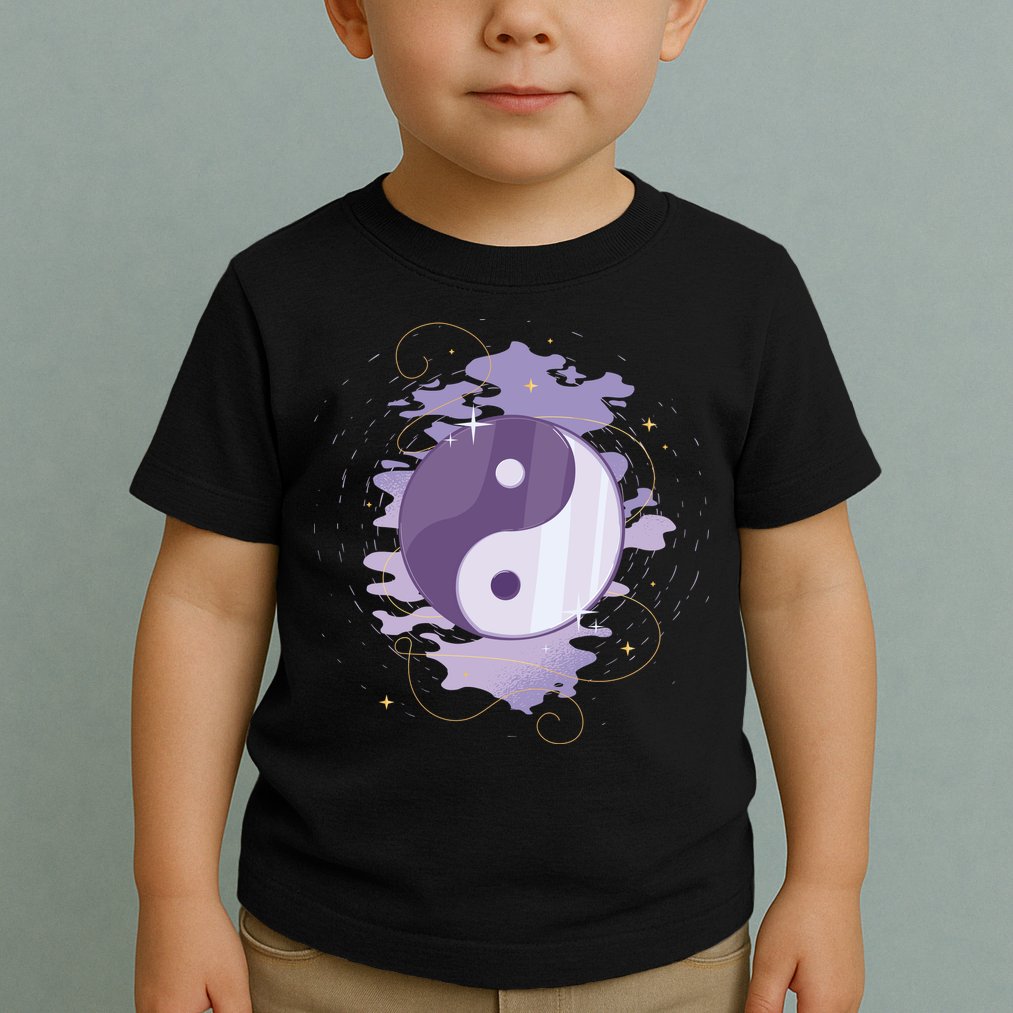 Mystic Yin Yang Toddler T-Shirt