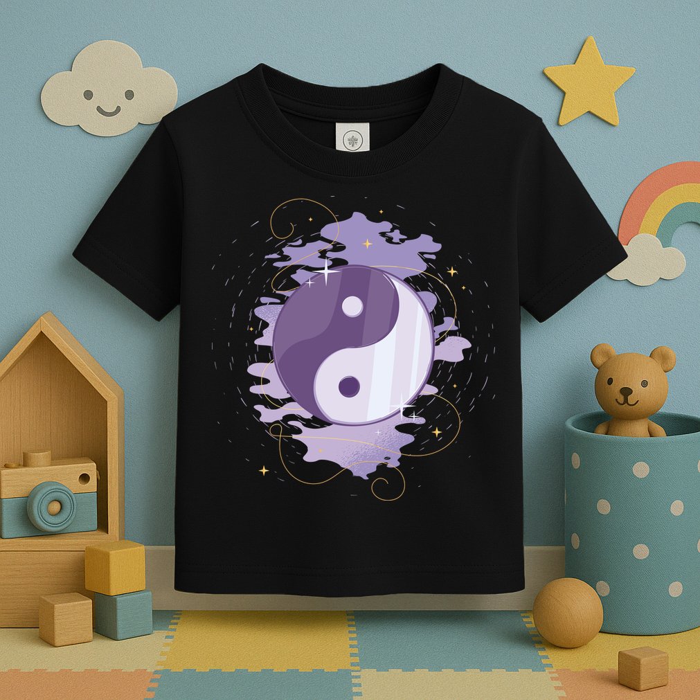 Mystic Yin Yang Toddler T-Shirt