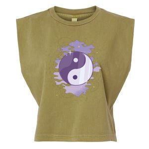 Mystic Yin Yang Garment-Dyed Women's Muscle Tee