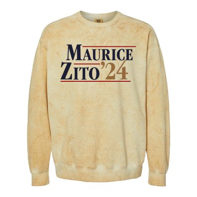 Maurice Zito 24 Colorblast Crewneck Sweatshirt