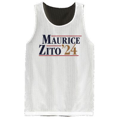 Maurice Zito 24 Mesh Reversible Basketball Jersey Tank