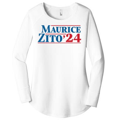 Maurice Zito 24 Women's Perfect Tri Tunic Long Sleeve Shirt