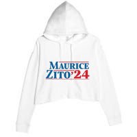 Maurice Zito 24 Crop Fleece Hoodie