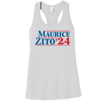 Maurice Zito 24 Women's Racerback Tank