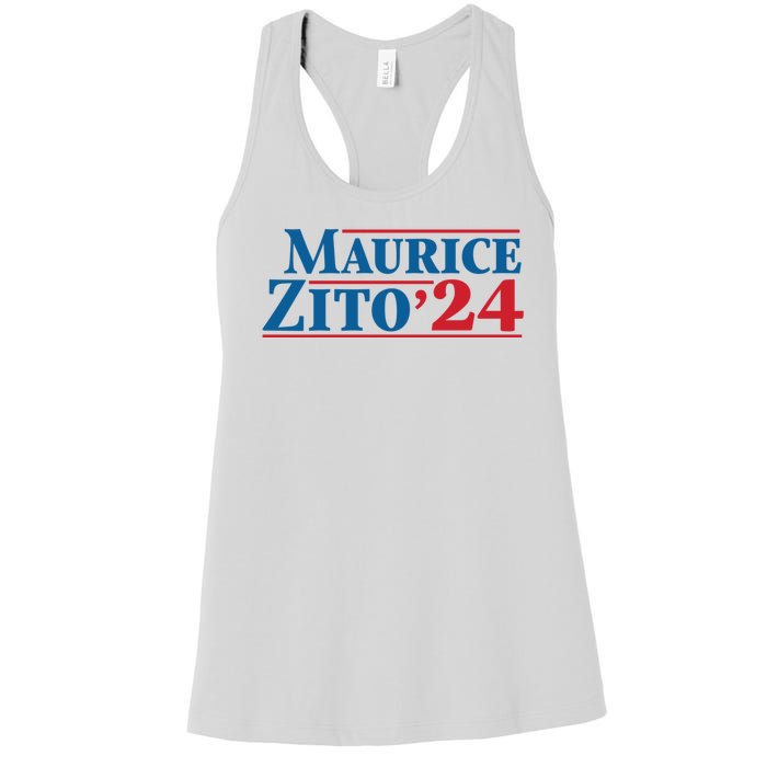 Maurice Zito 24 Women's Racerback Tank