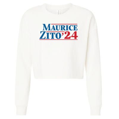 Maurice Zito 24 Cropped Pullover Crew