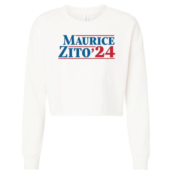 Maurice Zito 24 Cropped Pullover Crew