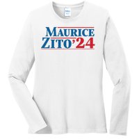 Maurice Zito 24 Ladies Long Sleeve Shirt