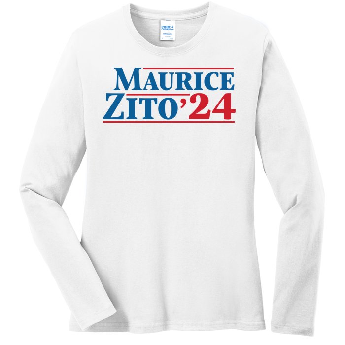 Maurice Zito 24 Ladies Long Sleeve Shirt