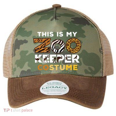 My Zookeeper Costume African Savanna Animal Print Gift Legacy Tie Dye Trucker Hat