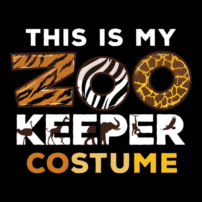 My Zookeeper Costume African Savanna Animal Print Gift Backpack