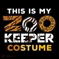 My Zookeeper Costume African Savanna Animal Print Gift Sustainable Bucket Hat