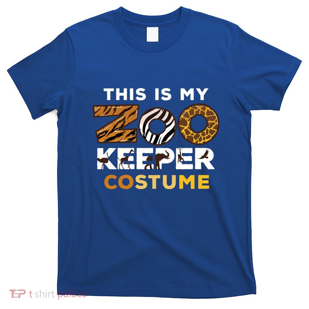 My Zookeeper Costume African Savanna Animal Print Gift T-Shirt