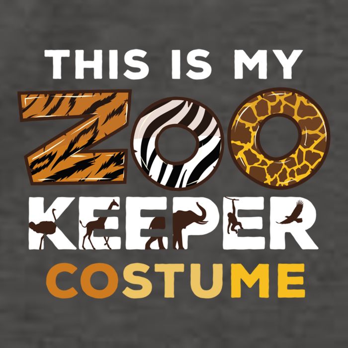 My Zookeeper Costume African Savanna Animal Print Gift Vector Backpack