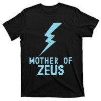 Mom Zeus God Greek Mythology Thunder Bolt Graphic T-Shirt