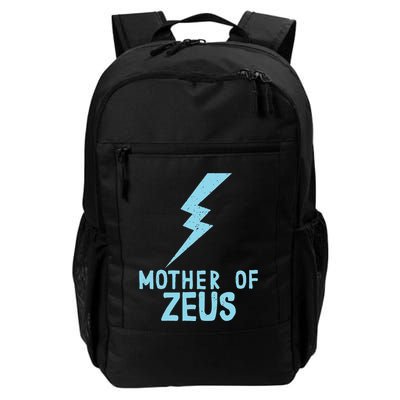 Mom Zeus God Greek Mythology Thunder Bolt Graphic Daily Commute Backpack